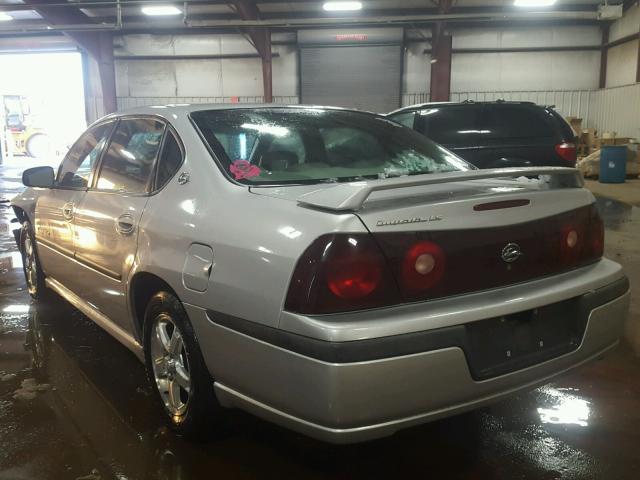 2G1WH52K839325240 - 2003 CHEVROLET IMPALA LS SILVER photo 3