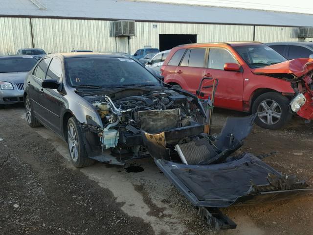 3FAHP08Z18R166529 - 2008 FORD FUSION SEL BLACK photo 1