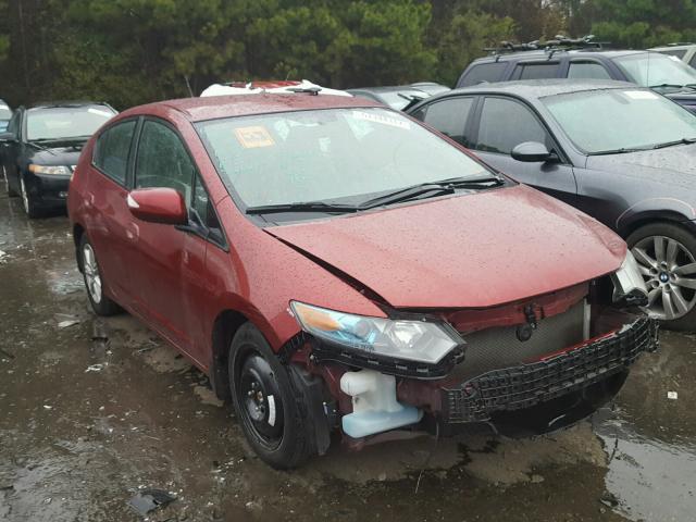 JHMZE2H76AS019923 - 2010 HONDA INSIGHT EX MAROON photo 1