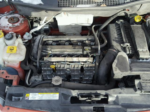 1J4NT4FA5AD594156 - 2010 JEEP COMPASS SP ORANGE photo 7