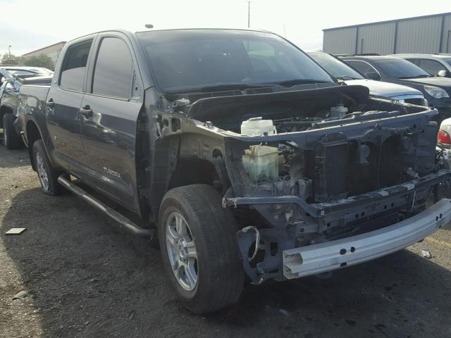 5TFDW5F1XAX101164 - 2010 TOYOTA TUNDRA CRE BLUE photo 1