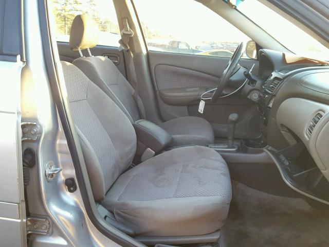 3N1CB51D04L863821 - 2004 NISSAN SENTRA 1.8 SILVER photo 5