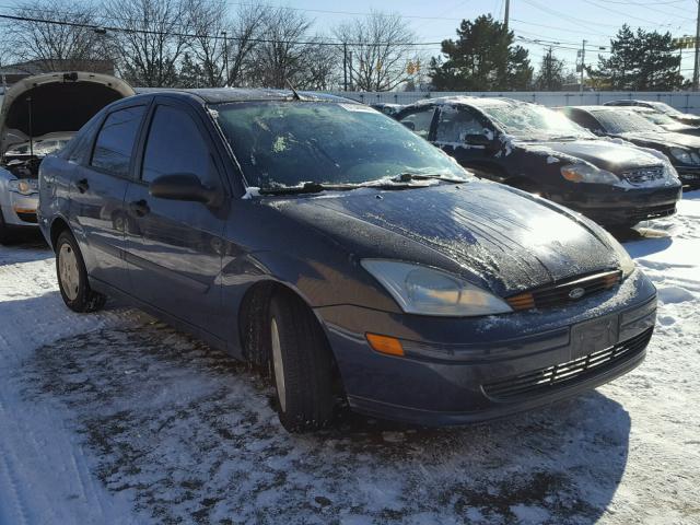 1FAFP33P22W274001 - 2002 FORD FOCUS LX BLUE photo 1