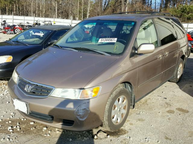 5FNRL18603B057723 - 2003 HONDA ODYSSEY EX TAN photo 2