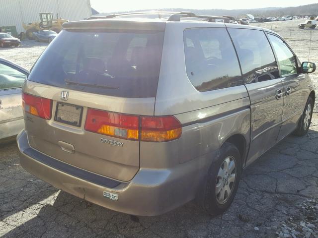 5FNRL18603B057723 - 2003 HONDA ODYSSEY EX TAN photo 4