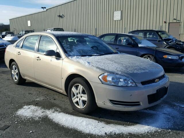 2G1WB58N189182030 - 2008 CHEVROLET IMPALA LS BEIGE photo 1