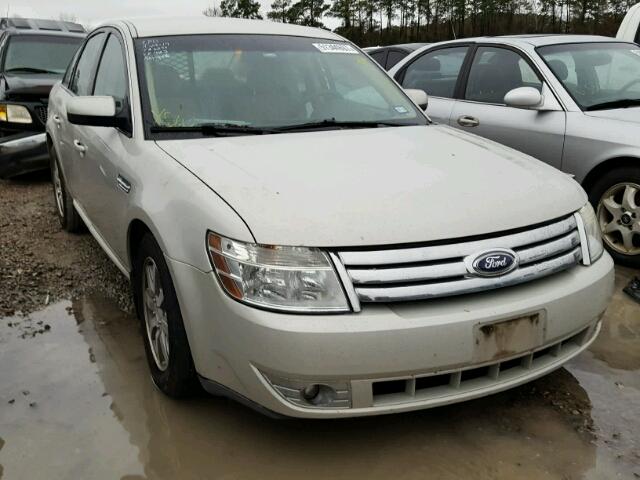 1FAHP24W58G141423 - 2008 FORD TAURUS SEL WHITE photo 1