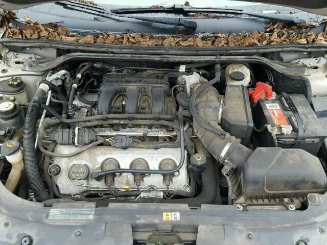 1FAHP24W58G141423 - 2008 FORD TAURUS SEL WHITE photo 7