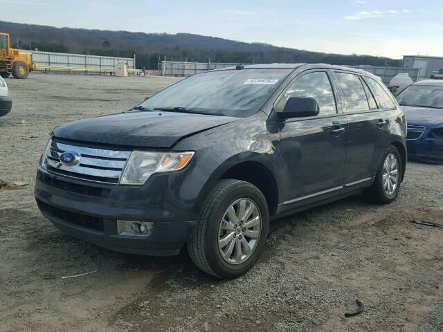 2FMDK39C27BA94445 - 2007 FORD EDGE SEL P GRAY photo 2