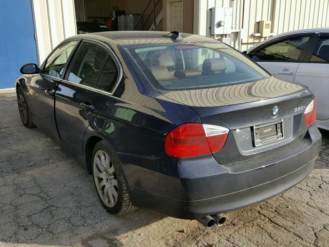 WBAVB33516PS13450 - 2006 BMW 330 I BLUE photo 3