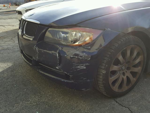 WBAVB33516PS13450 - 2006 BMW 330 I BLUE photo 9