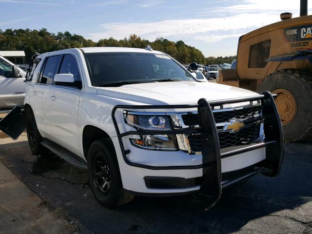 1GNSKDEC9GR395208 - 2016 CHEVROLET TAHOE POLI WHITE photo 1