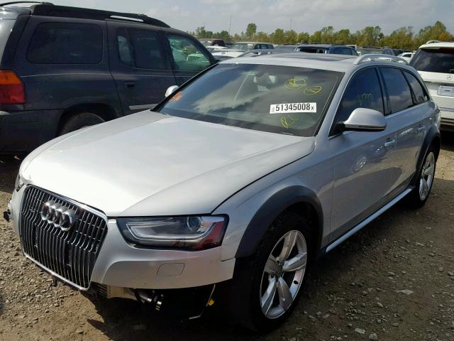 WA1UFAFLXDA229187 - 2013 AUDI A4 ALLROAD SILVER photo 2