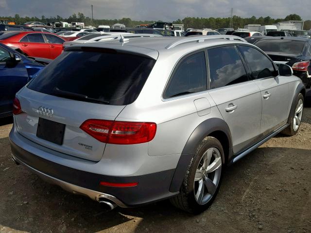 WA1UFAFLXDA229187 - 2013 AUDI A4 ALLROAD SILVER photo 4