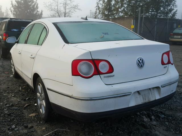 WVWEK73CX6P110925 - 2006 VOLKSWAGEN PASSAT 2.0 WHITE photo 3