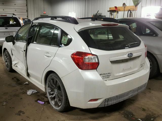 JF1GPAU64FH204444 - 2015 SUBARU IMPREZA SP WHITE photo 3