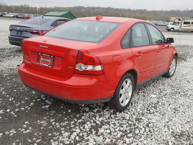 YV1MS382672309838 - 2007 VOLVO S40 2.4I RED photo 4