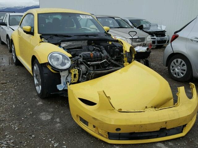 3VWJP7AT0CM603000 - 2012 VOLKSWAGEN BEETLE YELLOW photo 1