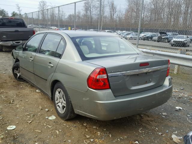 1G1ZS52F24F158805 - 2004 CHEVROLET MALIBU GREEN photo 3