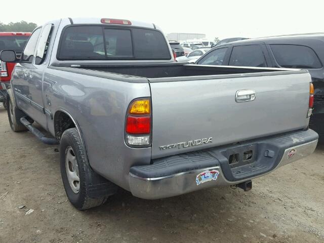 5TBRN34131S184404 - 2001 TOYOTA TUNDRA ACC SILVER photo 3