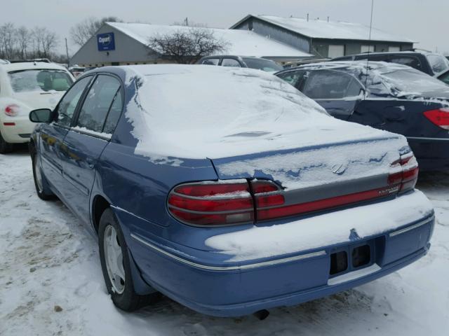 1G3NG52M1W6315703 - 1998 OLDSMOBILE CUTLASS GL BLUE photo 3