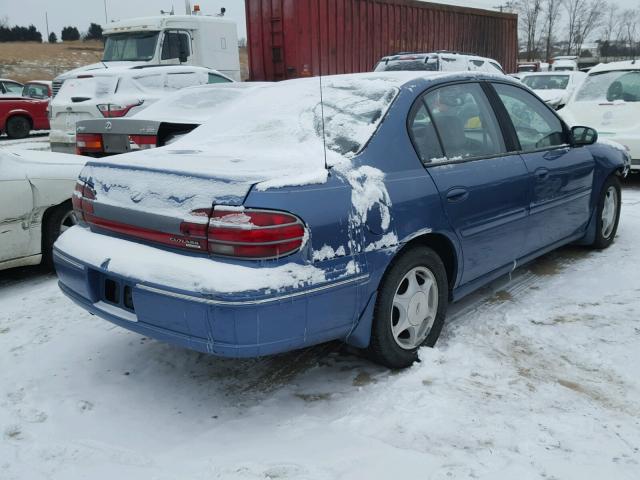 1G3NG52M1W6315703 - 1998 OLDSMOBILE CUTLASS GL BLUE photo 4