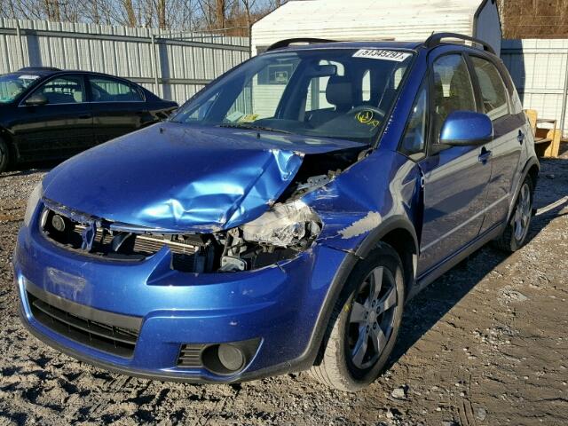 JS2YB5A37C6306770 - 2012 SUZUKI SX4 BASE BLUE photo 2