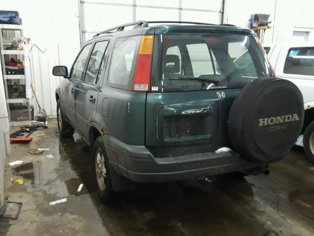 JHLRD1868XC049887 - 1999 HONDA CR-V EX GREEN photo 3