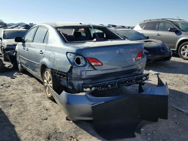 4T1BK3DB7AU360811 - 2010 TOYOTA AVALON XL BLUE photo 3