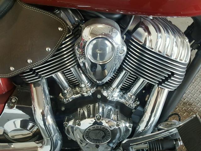 56KTHAAA6G3335849 - 2016 INDIAN MOTORCYCLE CO. SPRINGFIEL BURGUNDY photo 7