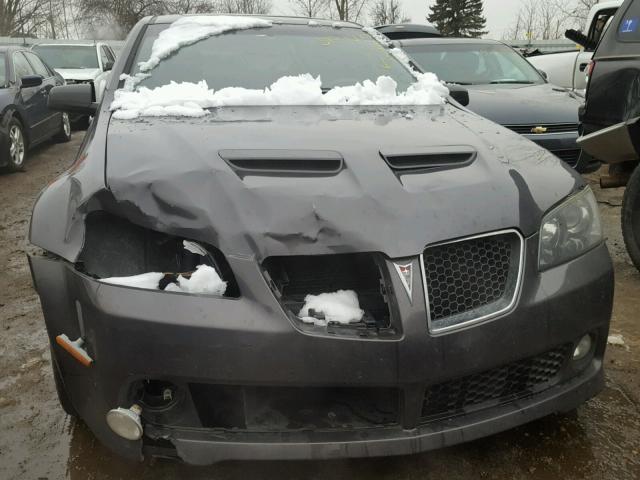 6G2ER57729L165997 - 2009 PONTIAC G8 BLACK photo 9