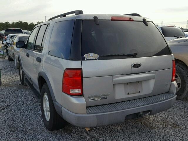 1FMZU63W63ZA58964 - 2003 FORD EXPLORER X SILVER photo 3