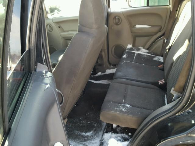 1J4GL38K55W690355 - 2005 JEEP LIBERTY RE BLACK photo 6