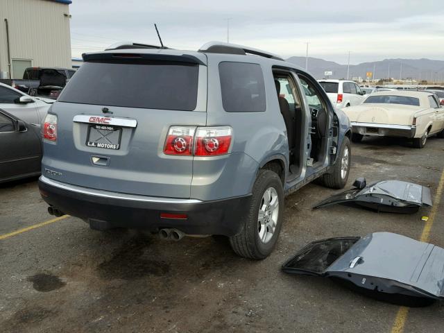 1GKER13758J258079 - 2008 GMC ACADIA SLE BLUE photo 4