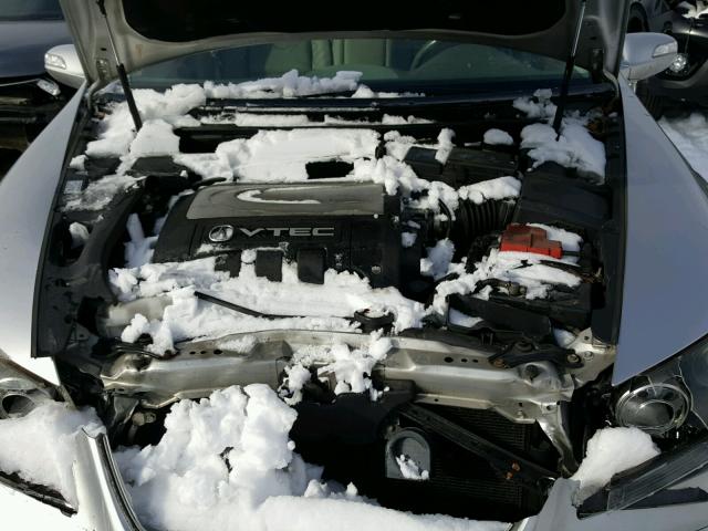 JH4KB16596C000984 - 2006 ACURA RL SILVER photo 7