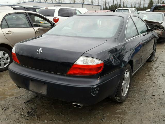 19UYA42473A005977 - 2003 ACURA 3.2CL BLACK photo 4