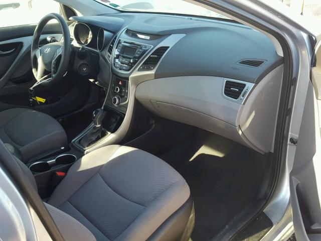 5NPDH4AE5FH579820 - 2015 HYUNDAI ELANTRA SE GRAY photo 5