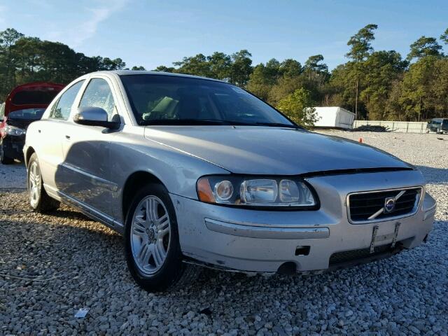 YV1RS592682682539 - 2008 VOLVO S60 2.5T SILVER photo 1