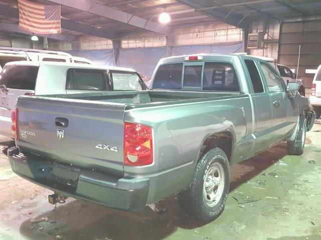 1D7HW22K27S157111 - 2007 DODGE DAKOTA ST GRAY photo 4