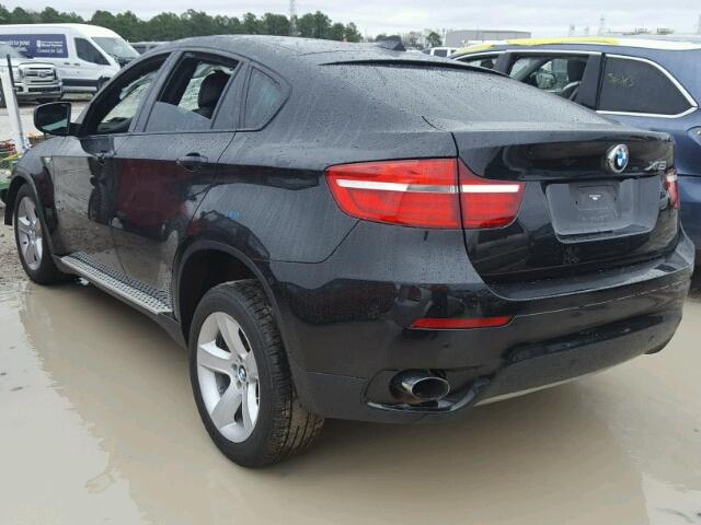 5UXFG2C56E0H10229 - 2014 BMW X6 XDRIVE3 BLACK photo 3