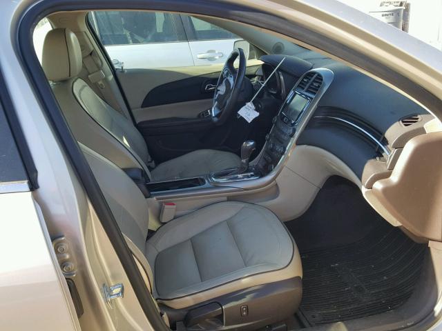 1G11G5SX9DF187855 - 2013 CHEVROLET MALIBU 3LT ოქროსფერი ფოტო 5