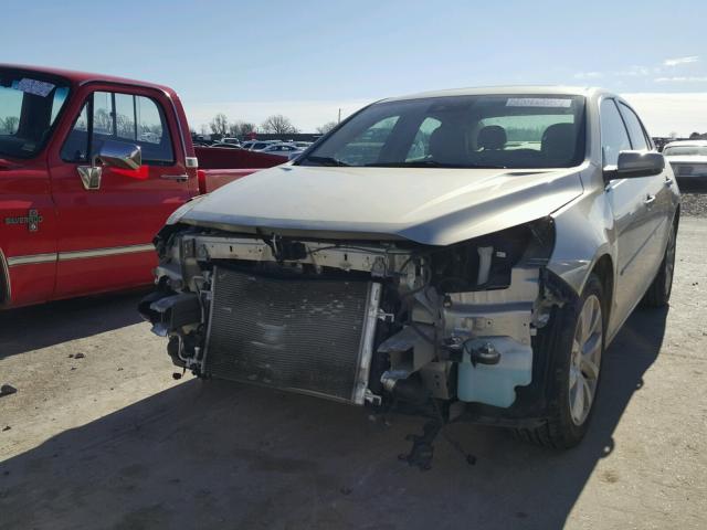 1G11G5SX9DF187855 - 2013 CHEVROLET MALIBU 3LT ოქროსფერი ფოტო 9
