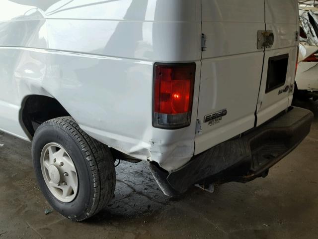 1FTNE2EW6ADA32915 - 2010 FORD ECONOLINE WHITE photo 9