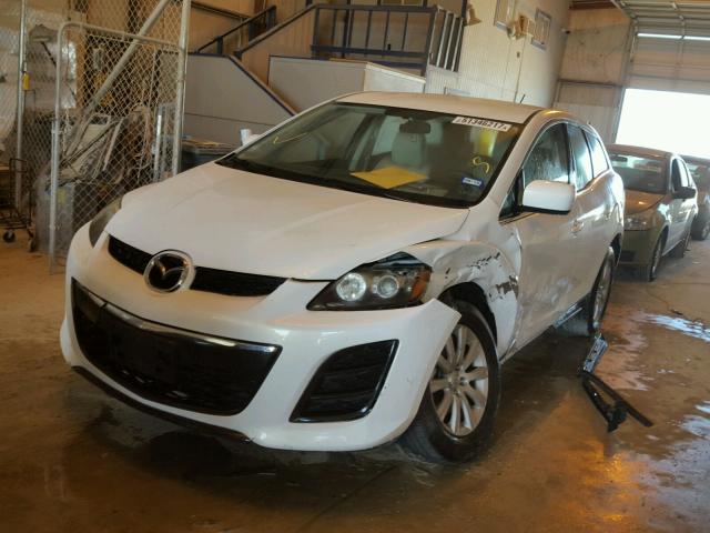 JM3ER2A50B0389413 - 2011 MAZDA CX-7 WHITE photo 2