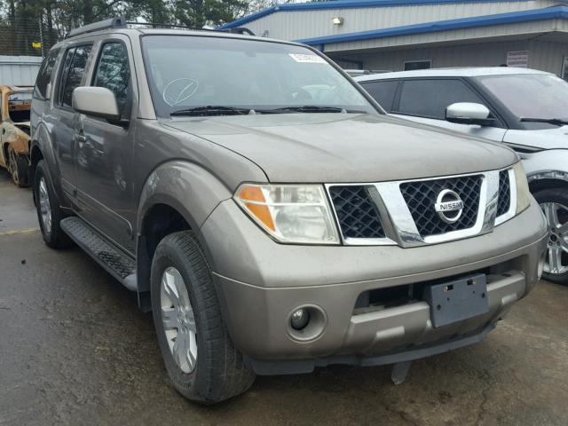 5N1AR18W65C726052 - 2005 NISSAN PATHFINDER TAN photo 1