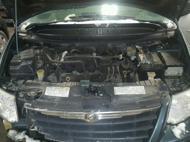 2A4GP44R76R851604 - 2006 CHRYSLER TOWN & COU BLUE photo 7