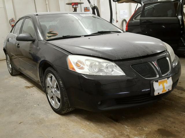 1G2ZH58NX74214403 - 2007 PONTIAC G6 GT BLACK photo 1