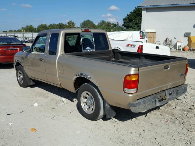 1FTYR14V0YTA16648 - 2000 FORD RANGER SUP TAN photo 3