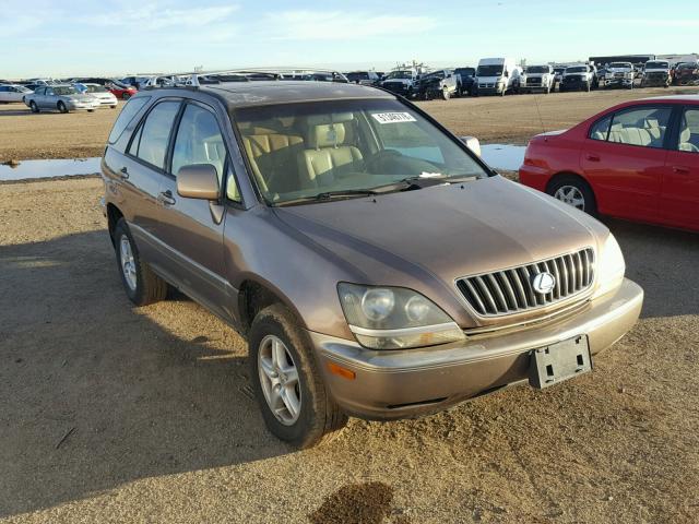 JT6GF10UXX0016388 - 1999 LEXUS RX 300 BEIGE photo 1