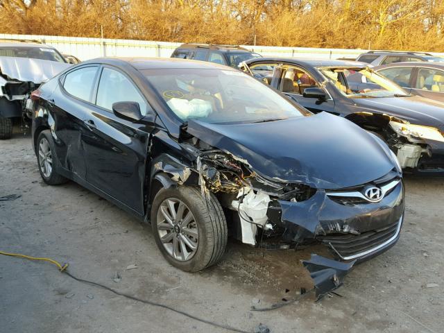 KMHDH4AE9FU420929 - 2015 HYUNDAI ELANTRA SE BLACK photo 1